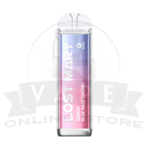 Blue Razz Cherry Lost Mary QM600 Disposable Vape | Flavours