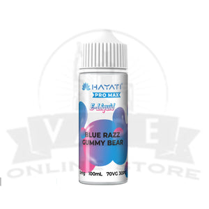 Blue Razz Gummy Bear Hayati Pro Max 100ml E-Liquid Vape Juice | Full Stock