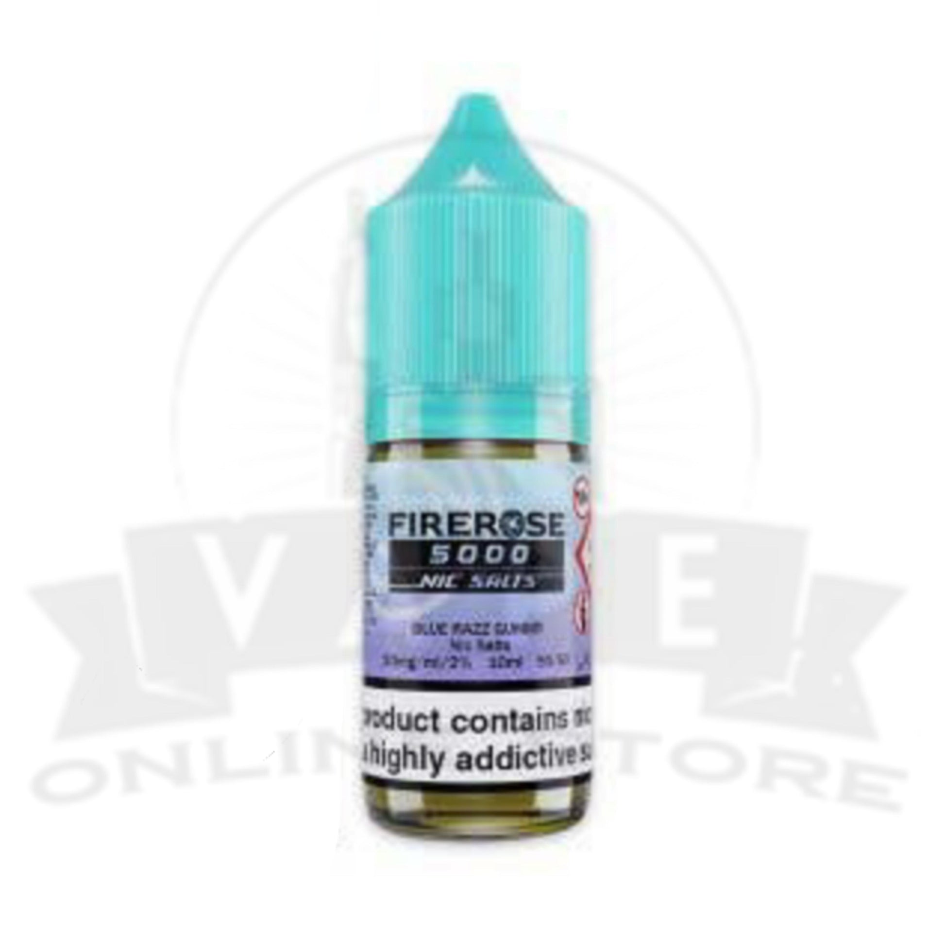 Blue Razz Gummy Elux Firerose 5000 Nic Salt | Retail & Wholesale