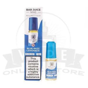 Blue Razz Lemonade Bar Juice 5000 Nic Salt E-Liquid | 5 for £10