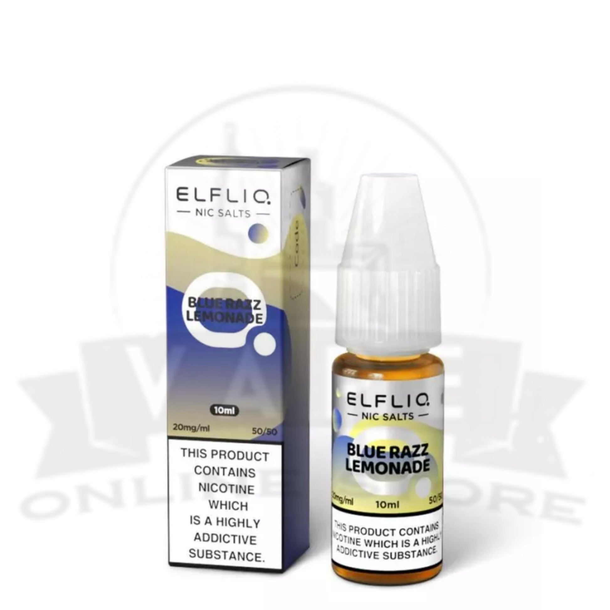 Blue Razz Lemonade Elfliq 10ml Nic Salt | 5 for £10