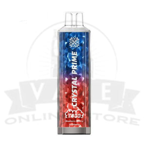 Blueberry Cherry Cranberry 3d Crystal Prime 7000 Puffs Rechargeable Vape | Best Price