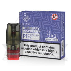 Blueberry Raspberry Elf Bar Mate P1 Prefilled Pod | Retails & Wholesale