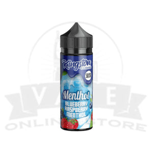 Blueberry Raspberry Menthol Kingston Menthol 100 ML E-Liquid Shortfills