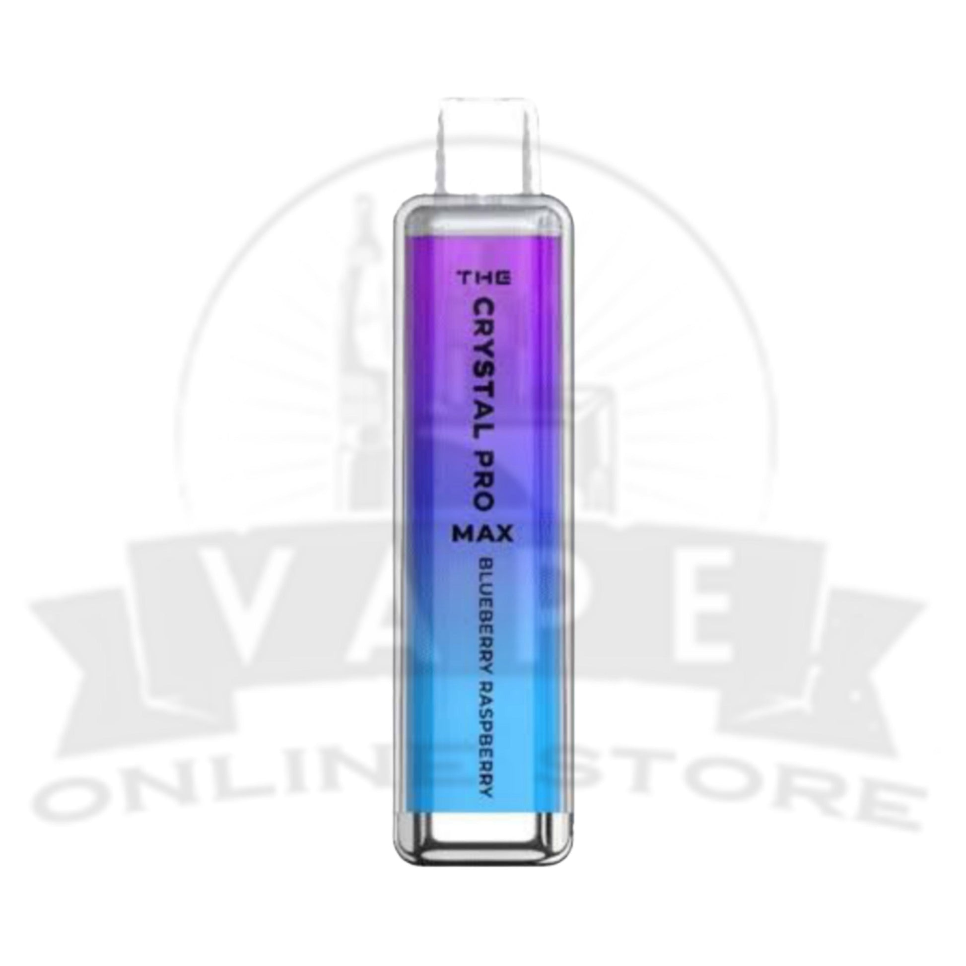 Blueberry Raspberry The Crystal Pro Max 4000 Puffs | Zero Nicotine Vape