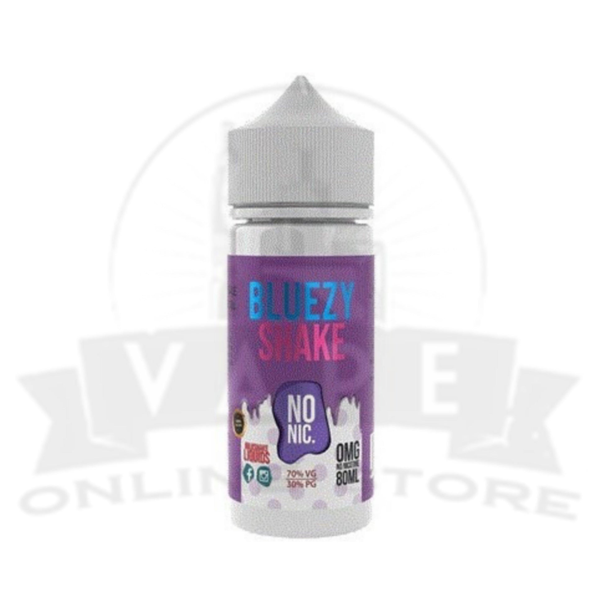 Bluezy Shake Milkshake Liquids | 80ml E-Liquid