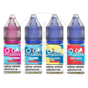 Box of 10 Oxva OX Passion Nic Salt 10ml E-liquids | Nic Salts Wholesale