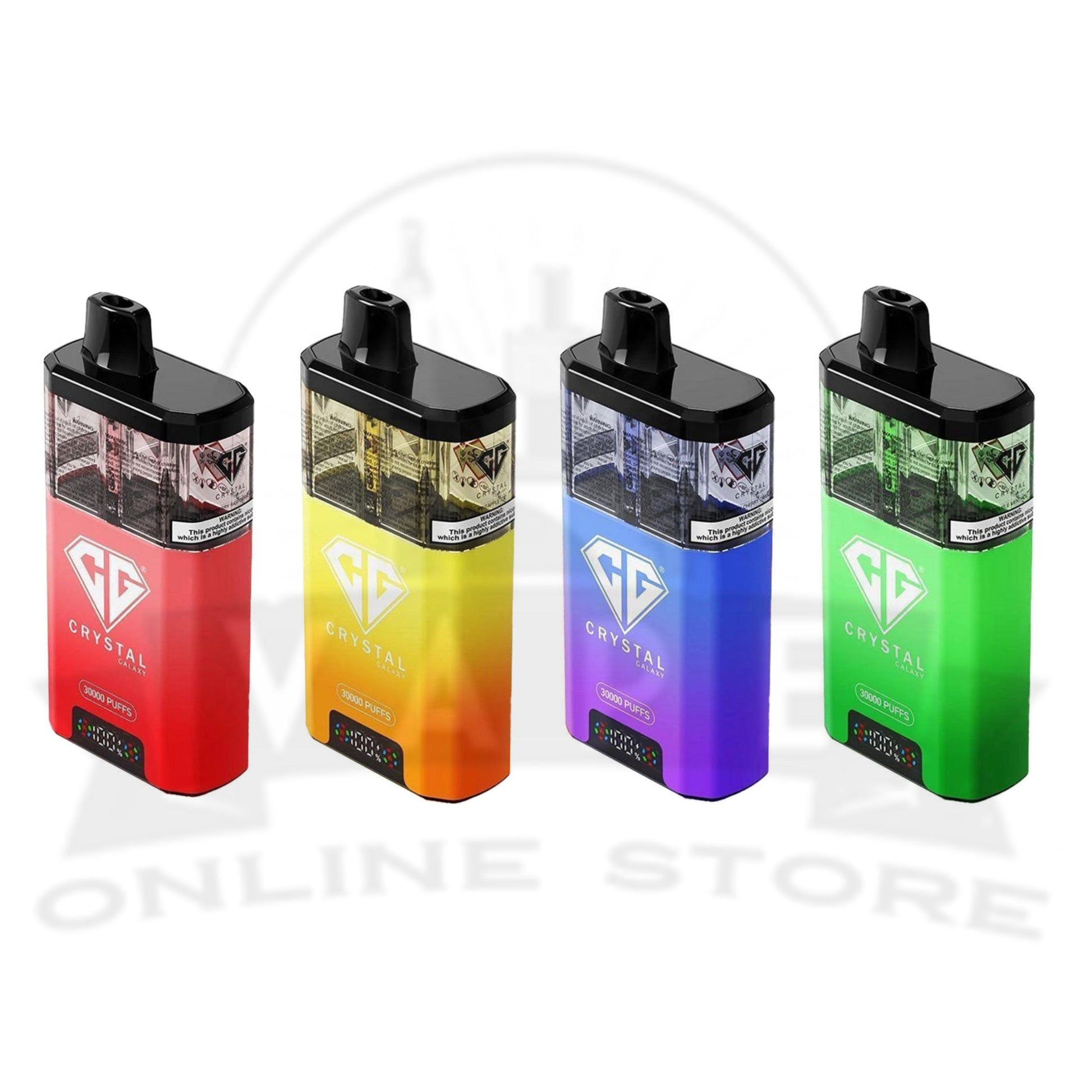 Box Of 5 Crystal Galaxy Focus 30K