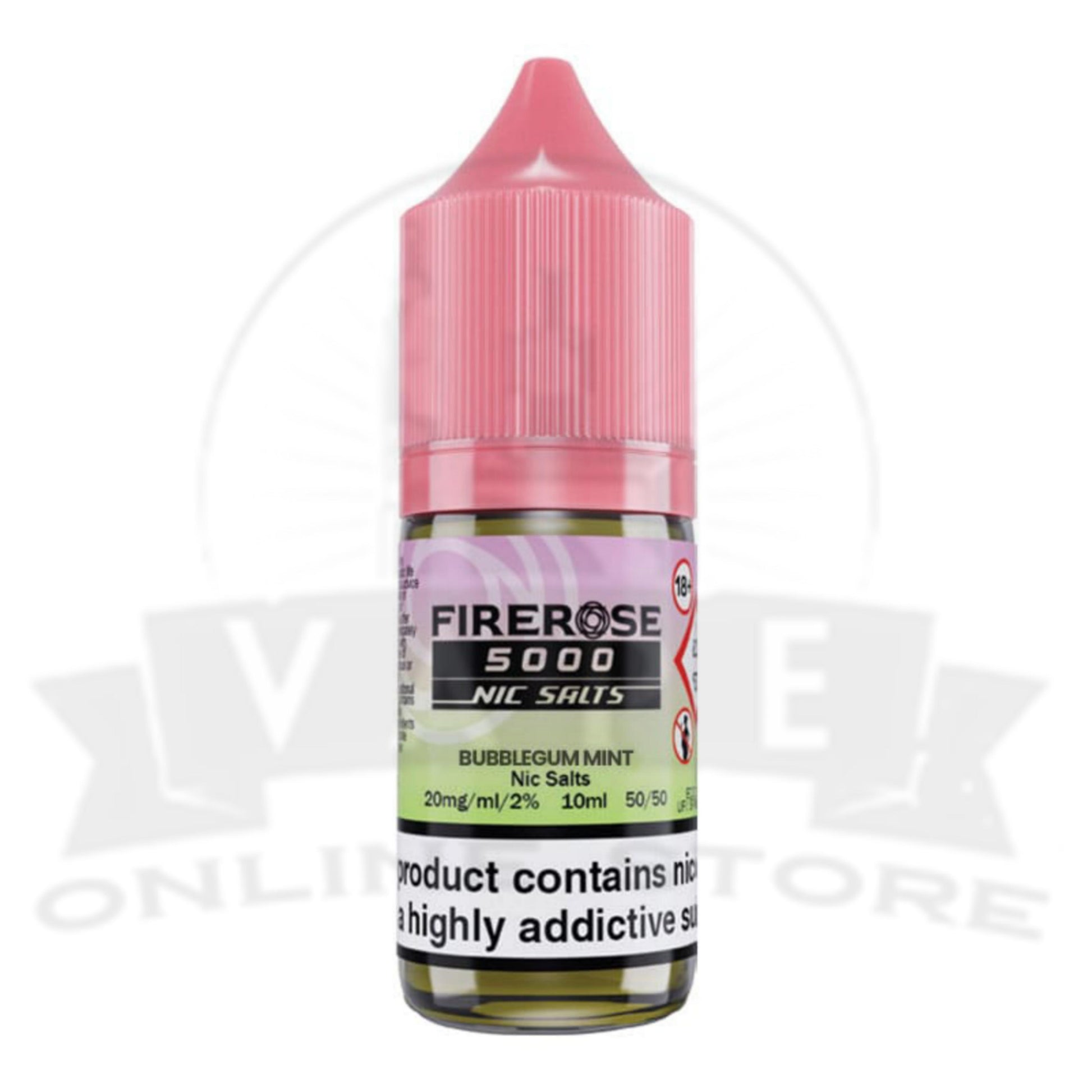 Bubblegum Mint Elux Firerose 5000 Nic Salt | Retail & Wholesale