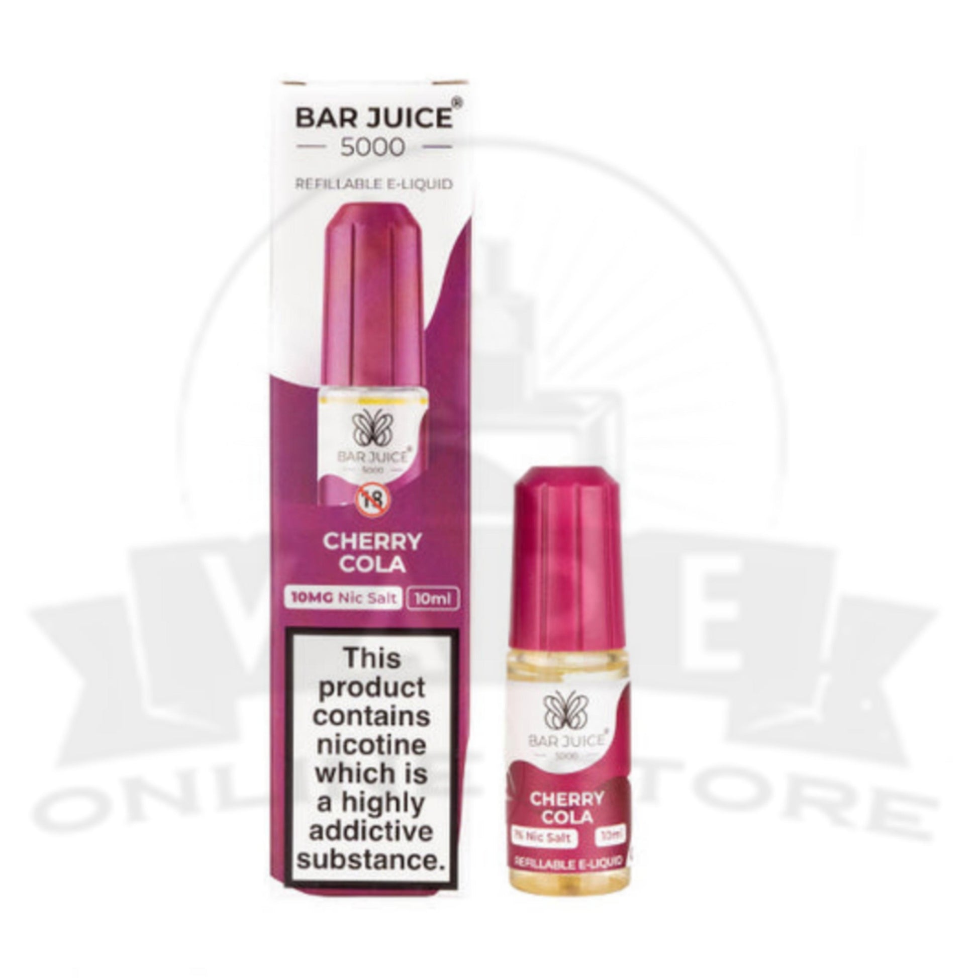 Cherry Cola Bar Juice 5000 Nic Salt E-Liquid | 5 for £10