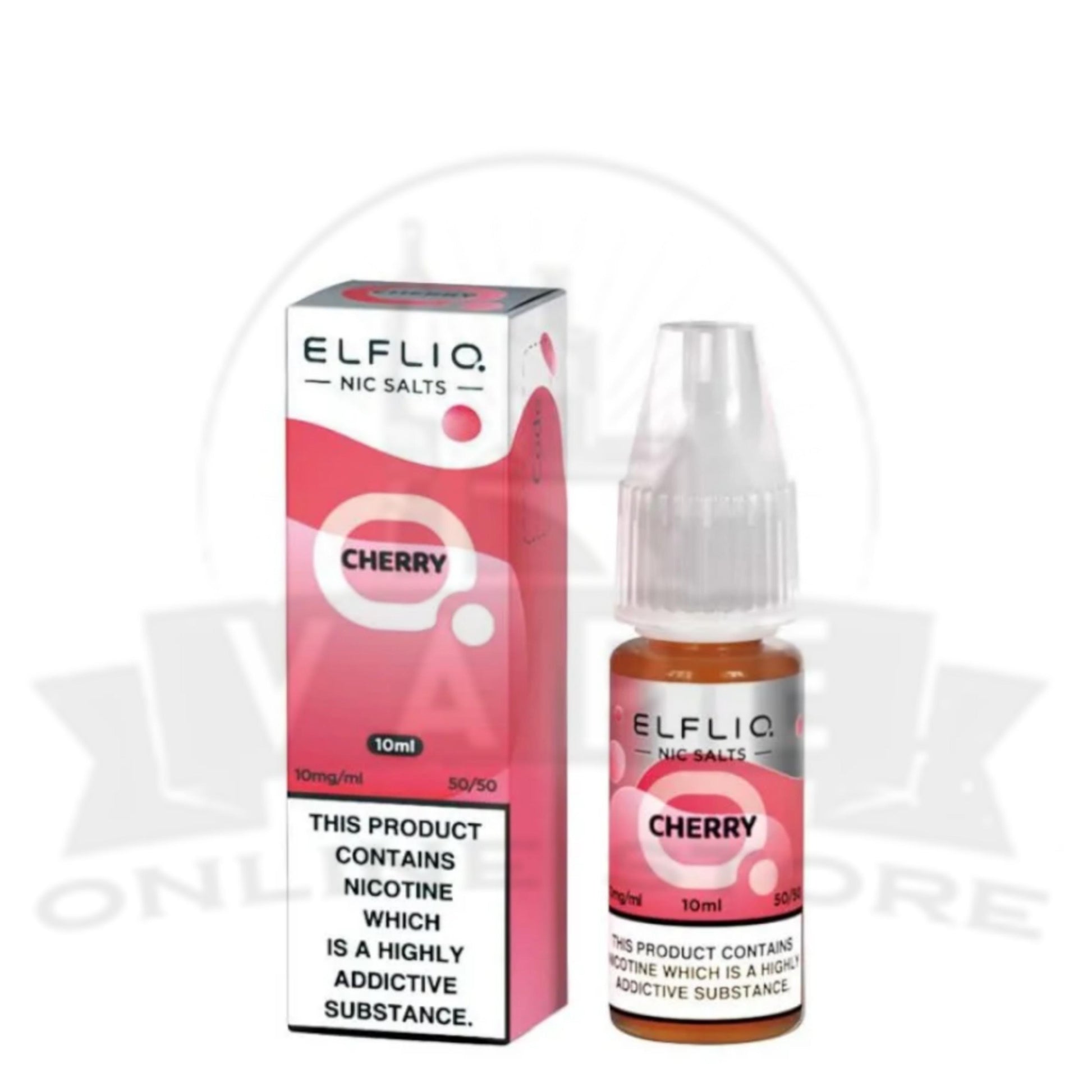 Cherry Elf Bar Elfliq 10ml Nic Salt | 5 for £10