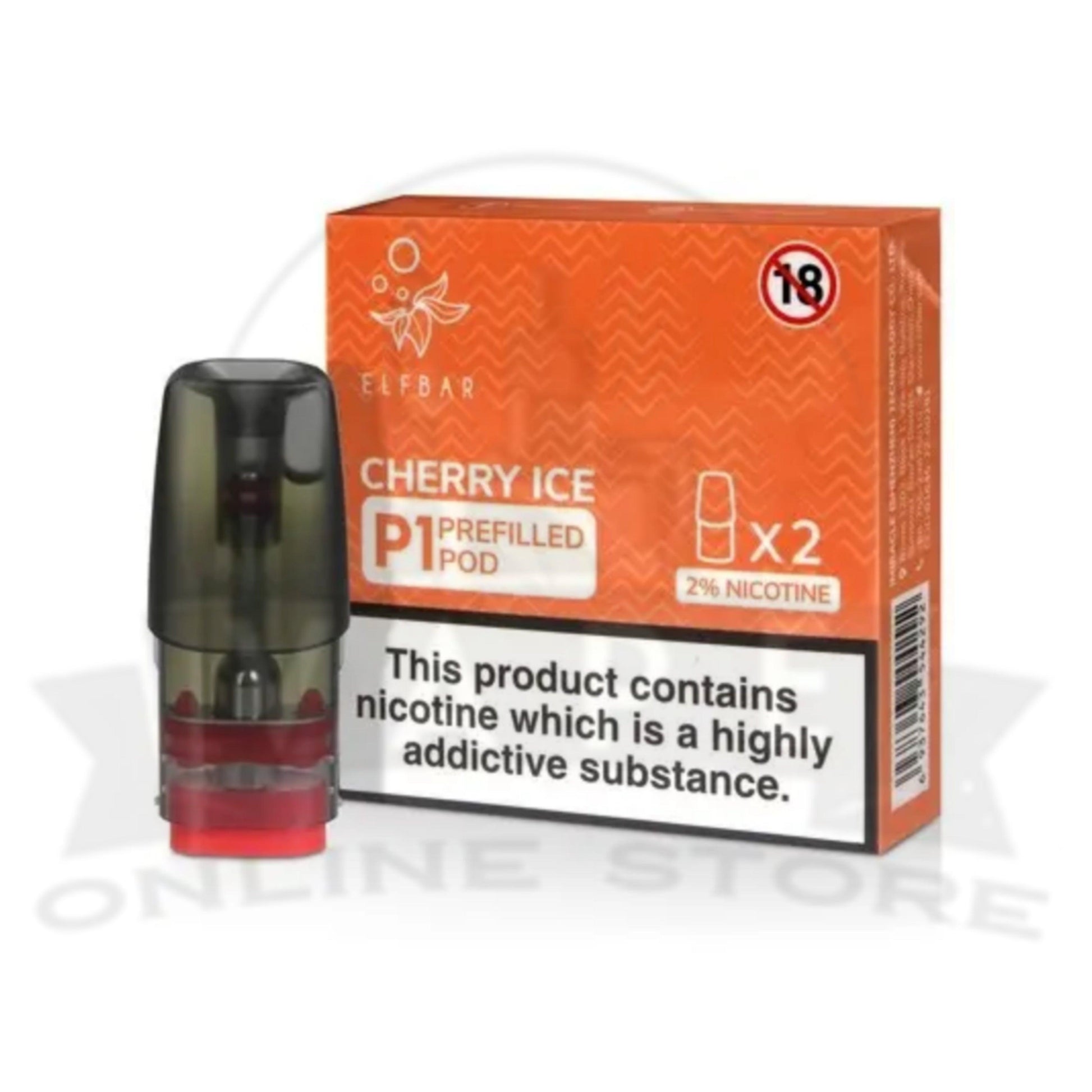 Cherry Ice Elf Bar Mate P1 Prefilled Pod | Retails & Wholesale