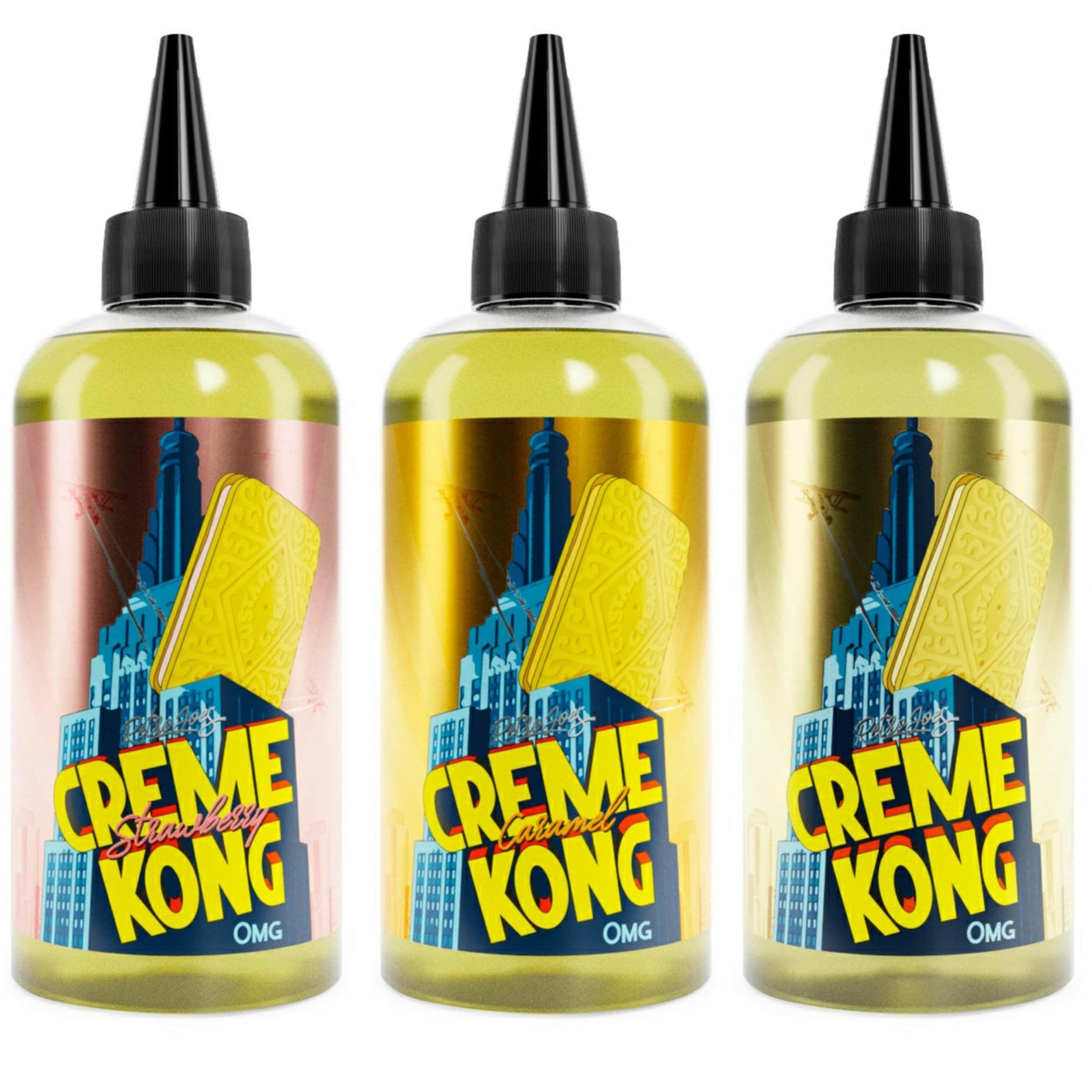 Creme Kong Shortfill 200ml E-Liquid - front view