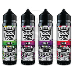 Doozy Seriously Pod Fill Max 50ml 50/50 Vape Juice