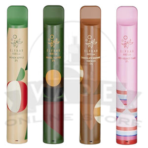 Elf Bar 600 Puffs Lux Christmas Edition Disposable Vape Box Of 10