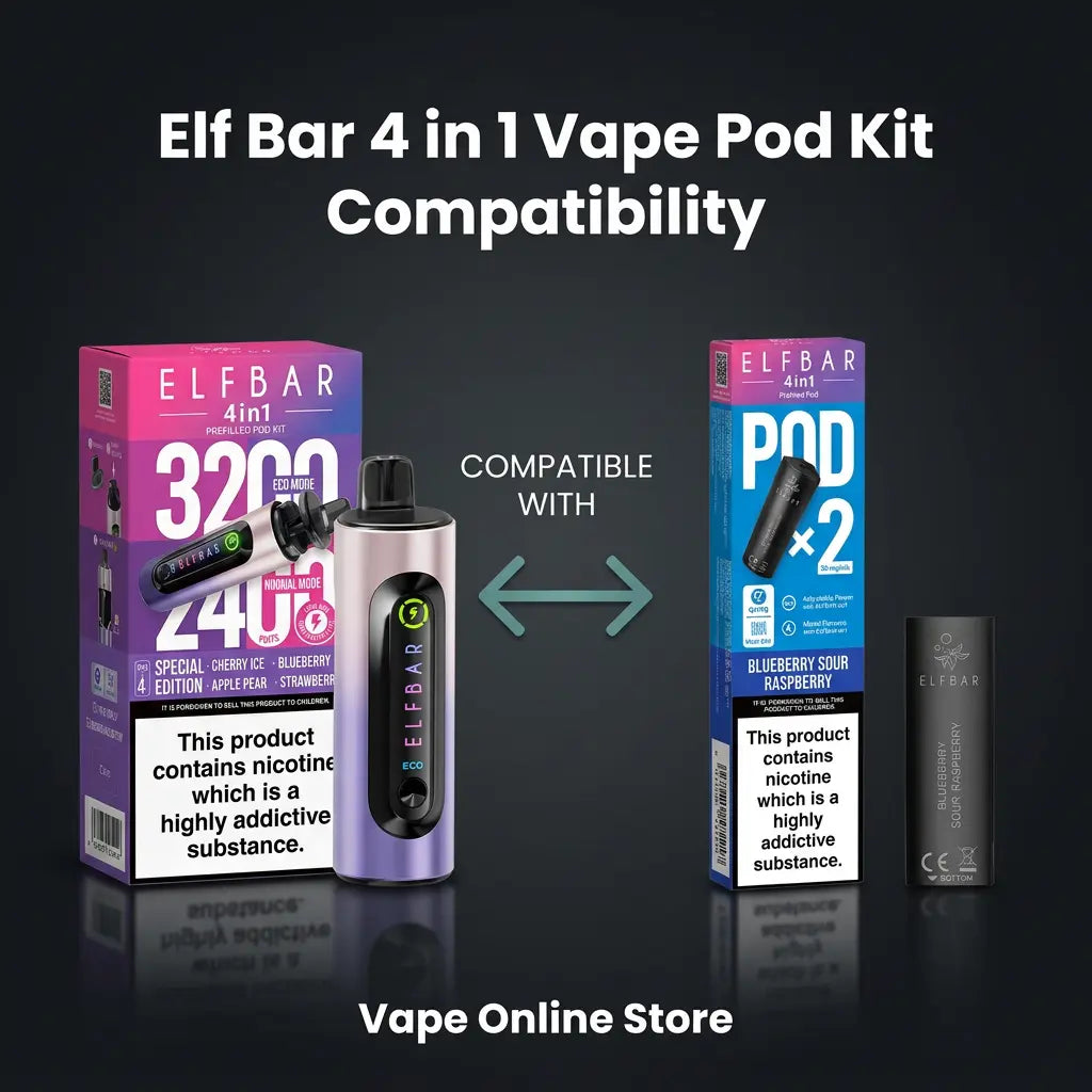 Elf Bar 4 in 1 Vape Pod Kit