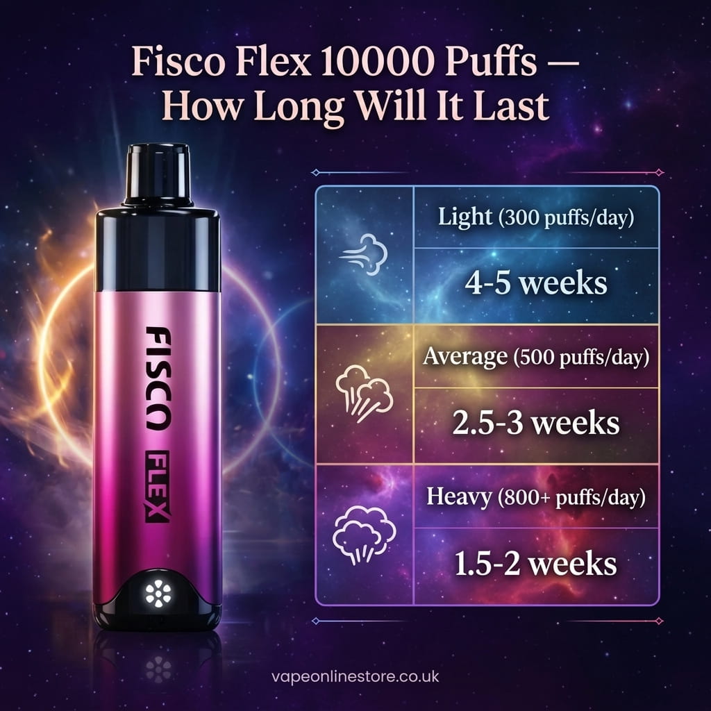 Fisco Flex 10000 Puffs