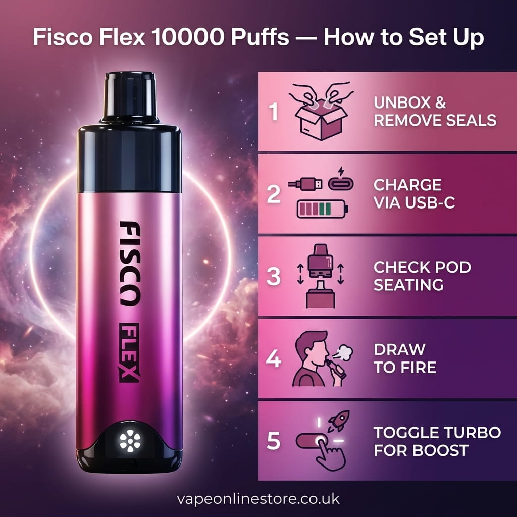 Fisco Flex 10000 Puffs