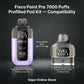 fisco point pro 7000 dispoasable pod kit compatible