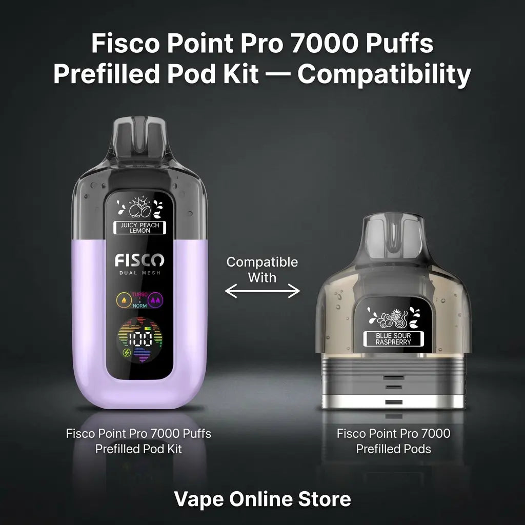 Fisco Point Pro 7000 Puffs Disposable Pod Kit