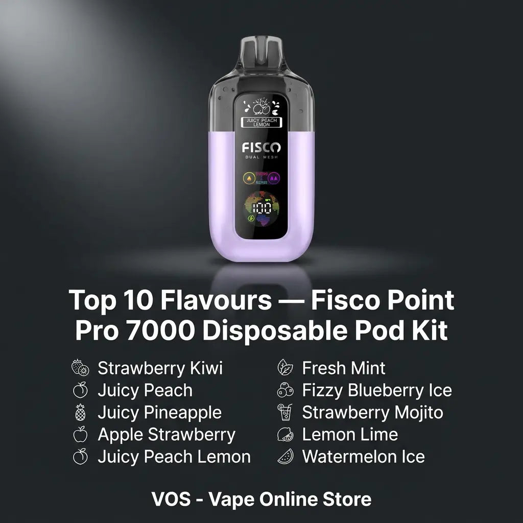 Fisco Point Pro 7000 Puffs Disposable Pod Kit