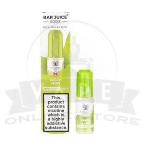 Fresh Mint Bar Juice 5000 Nic Salt E-Liquid | 5 for £10