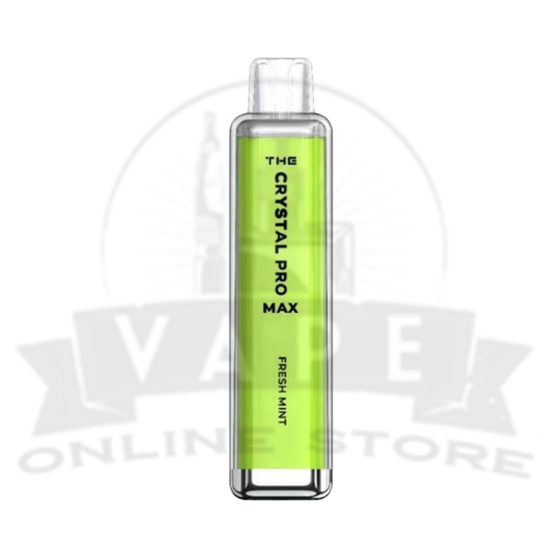 Fresh Mint The Crystal Pro Max 4000 Puffs | Nicotine Free Vape