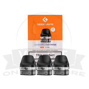 Geekvape J 2ml Replacement Pods | Pack Of 2