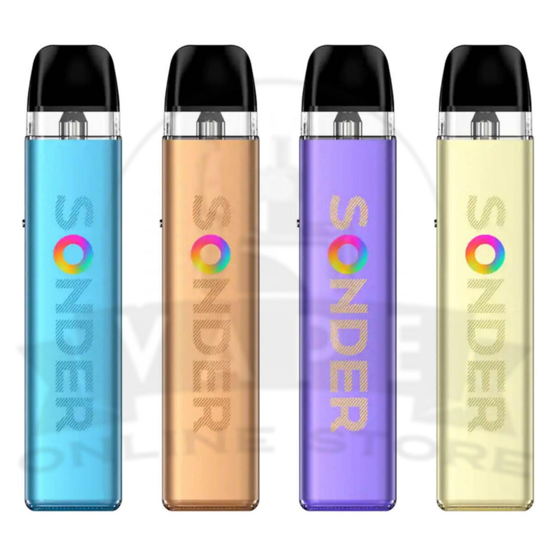 Geekvape Sonder Q2 Kit With Pods + 3 Riot Bar Edition 0mg Nic Salts