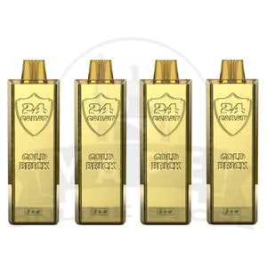 Gold Bar Vape 7000 Puffs Disposable Vape | 24 Carat Gold