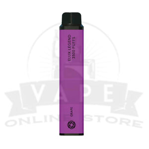 Grape Elux Legend 3500 Puffs Disposable Vape