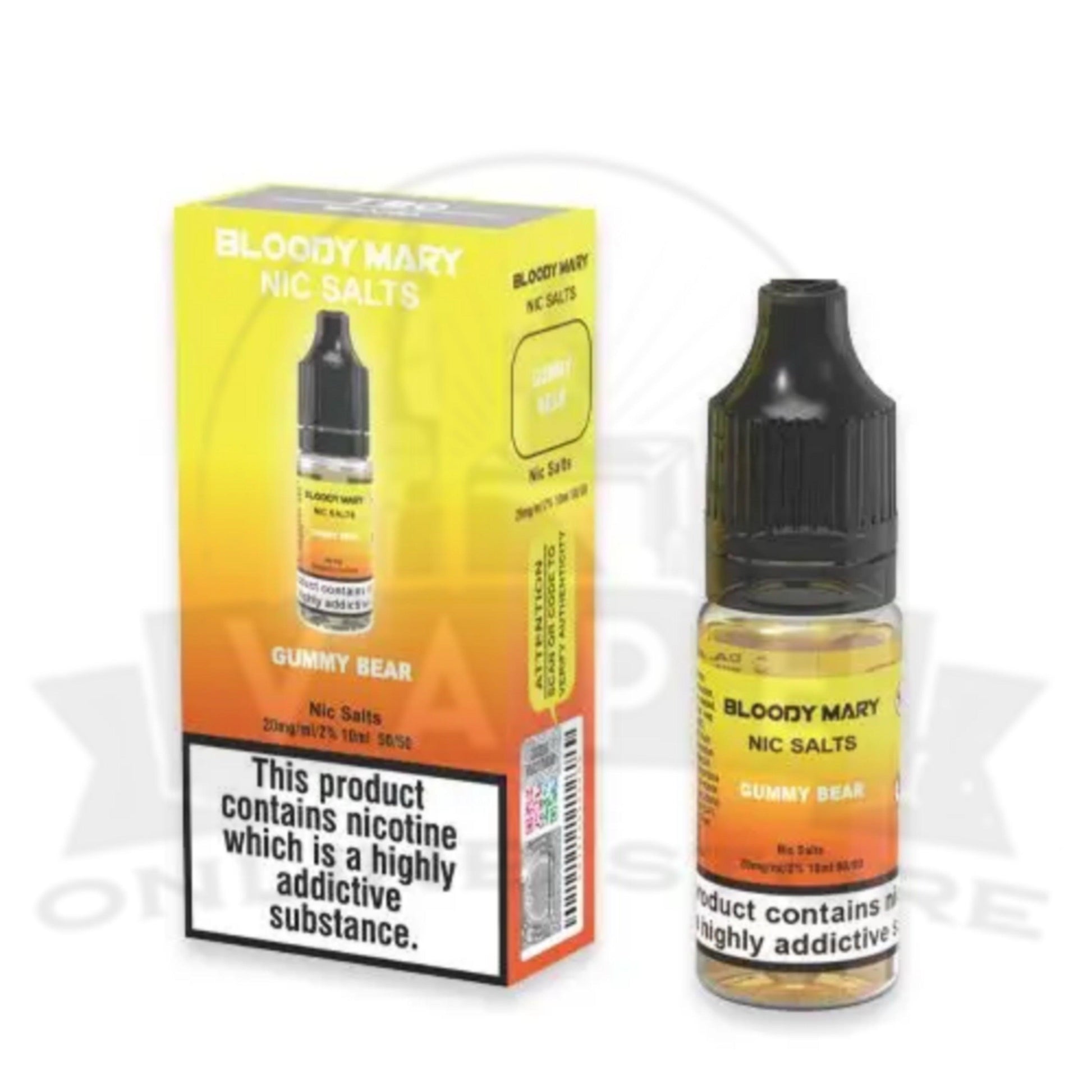 Gummy Bear Bloody Mary Nic Salts 10ml | Great Sales