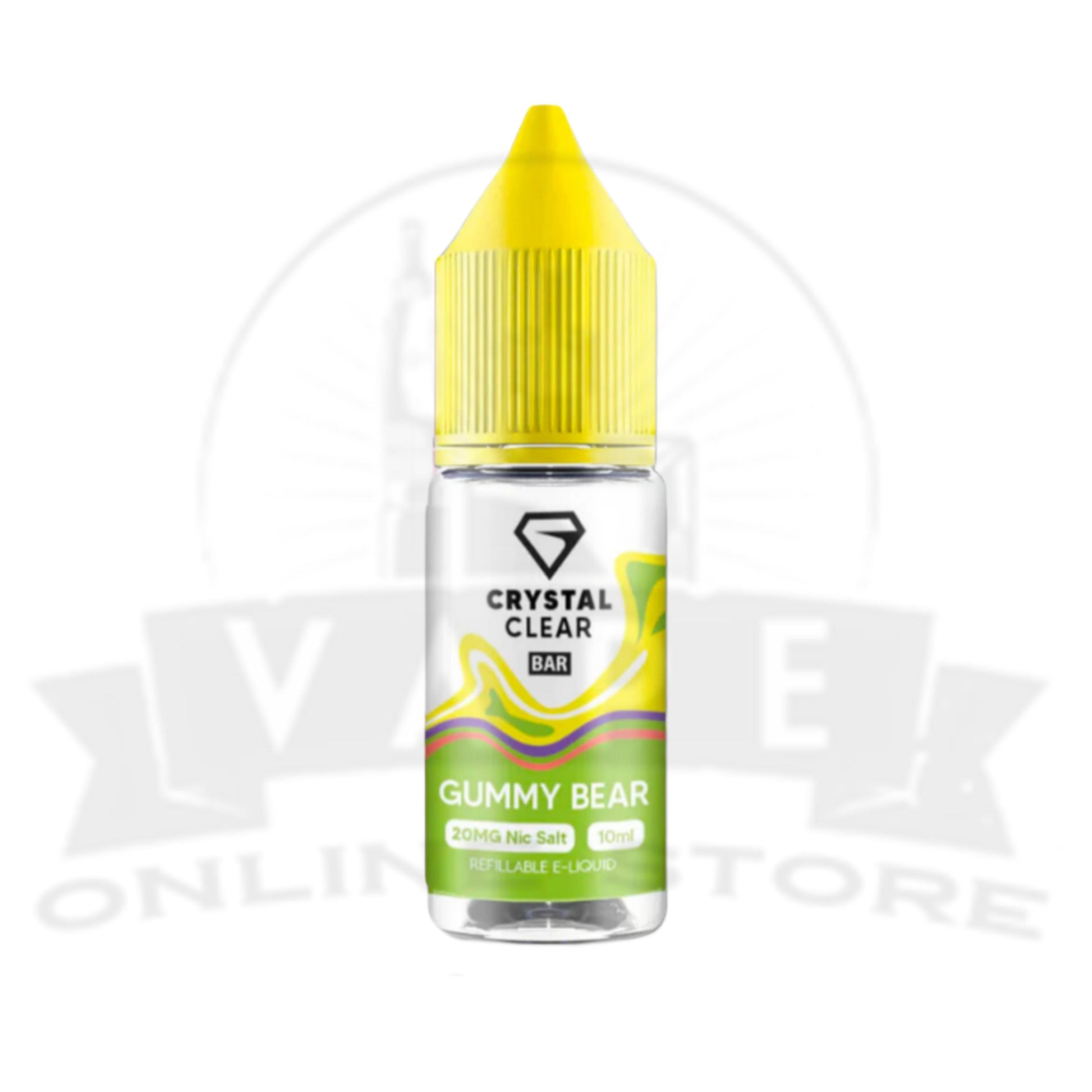 Gummy Bear Crystal Clear 10ml Nic Salt | Best Prices Here