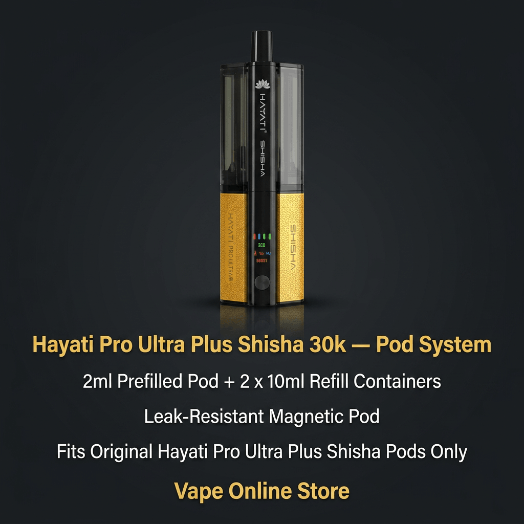 Hayati Pro Ultra Plus Shisha 30k Prefilled Pod Kit