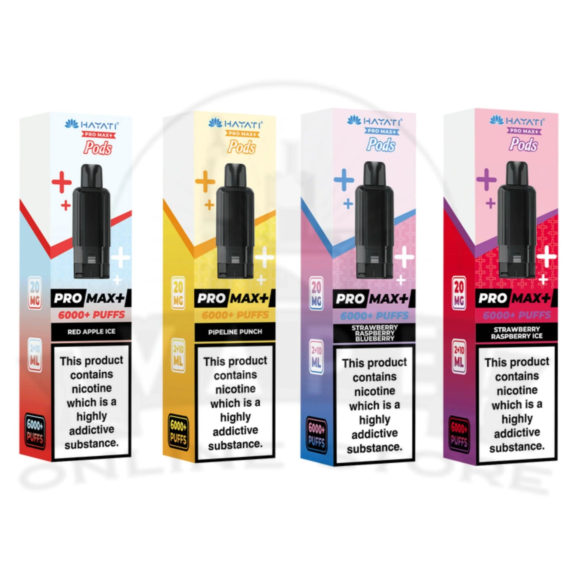 Hayati Pro Max Plus 6000 Pod Kit + 2 Refill Pods | Bundle Vape Deal