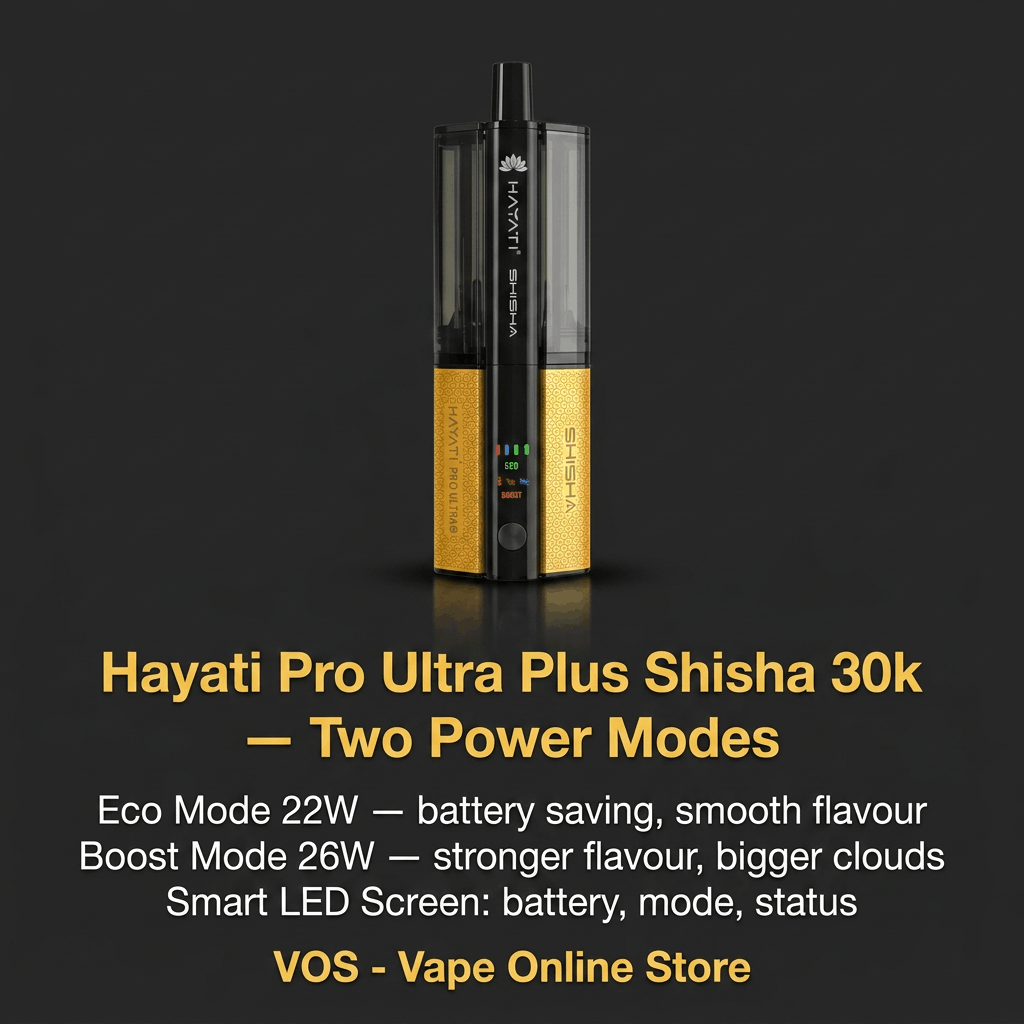 Hayati Pro Ultra Plus Shisha 30k Prefilled Pod Kit