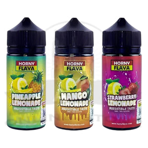 Horny Flava Lemonade Range Shortfill 100ml E-Liquid