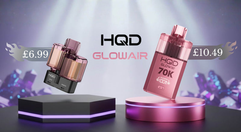 hqd glow air 70k