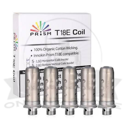 Innokin Endura T18E Replacement Vape Coils - front view