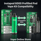 instapod 6k prefilled pod vape kit compatibility