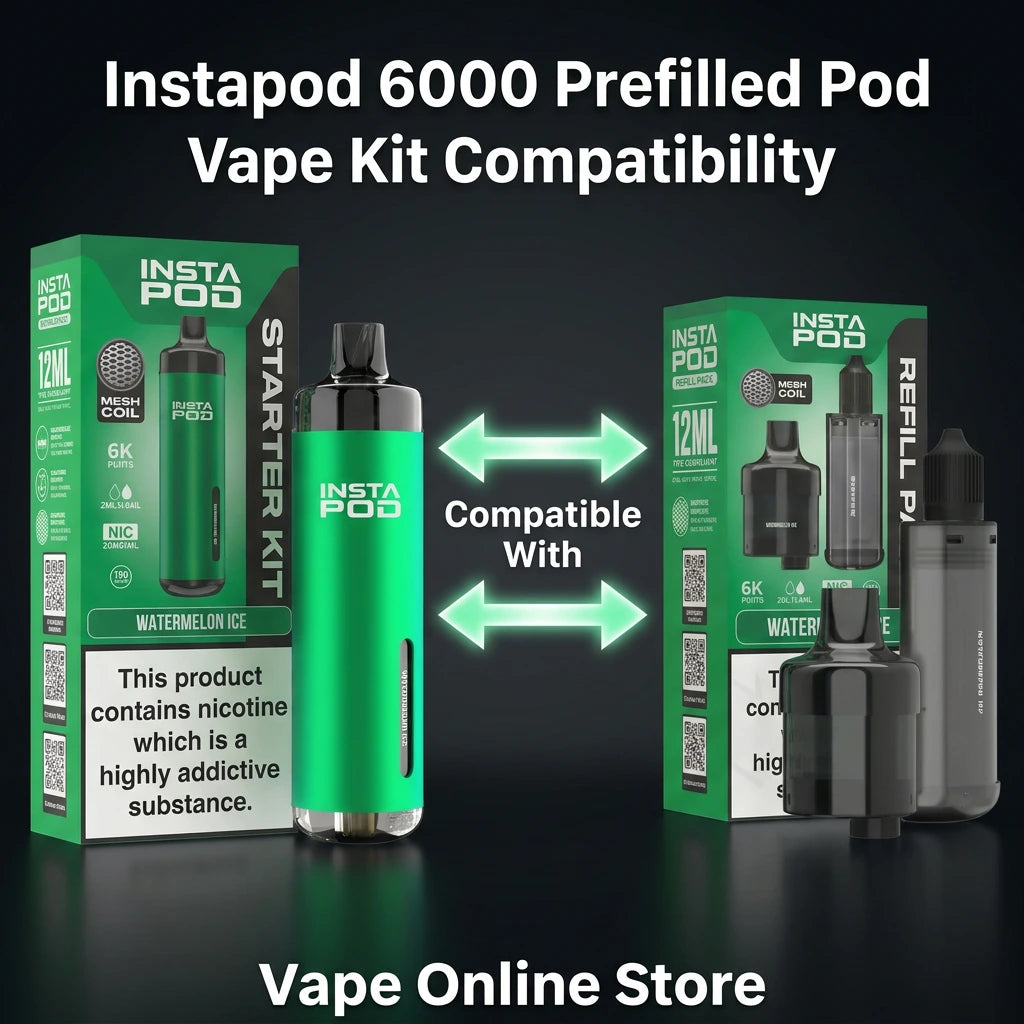 Instapod 6000 Prefilled Pod Vape Kit