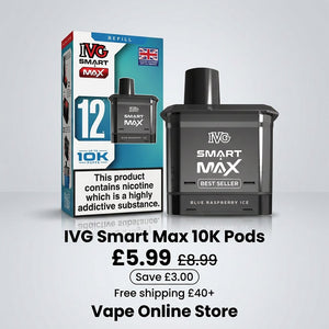 IVG Smart Max 10K Puffs Prefilled Replacement Pods