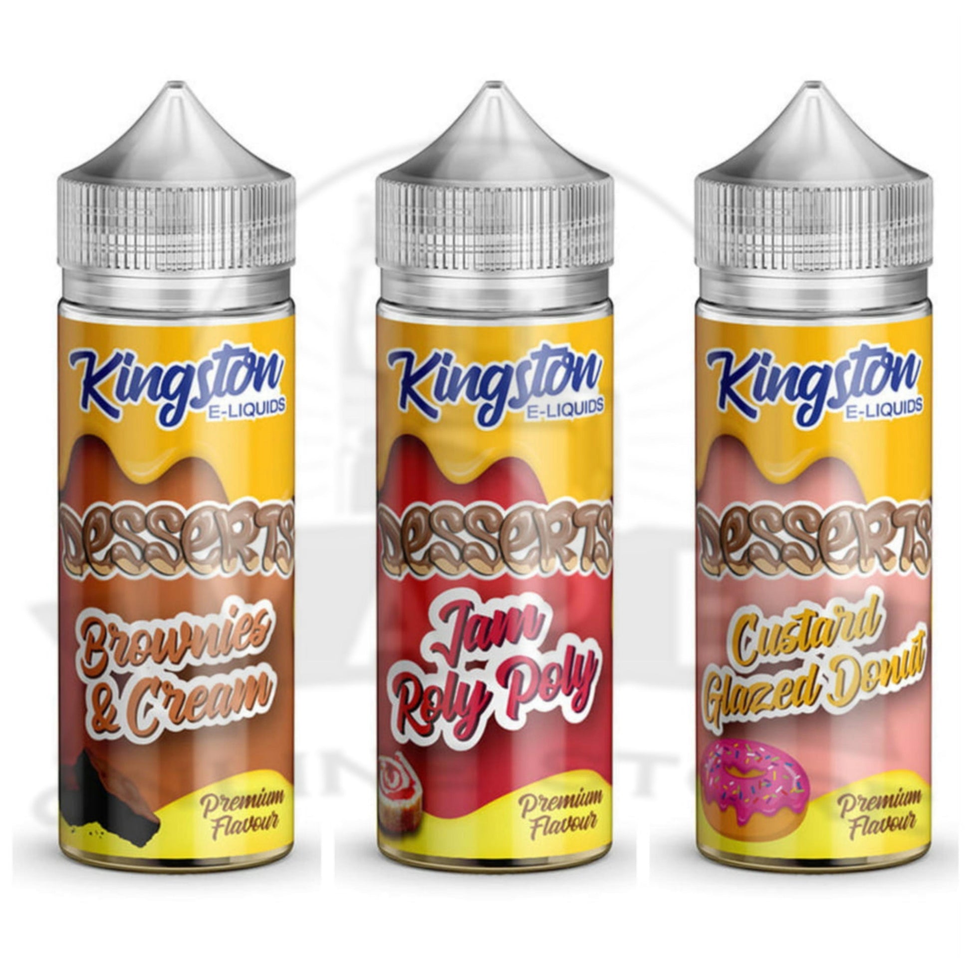 Kingston Shortfill Dessert Range 100ml E-Liquid