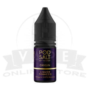 Liquor Tobacco Pod Salt Origin 10ml Nic Salts