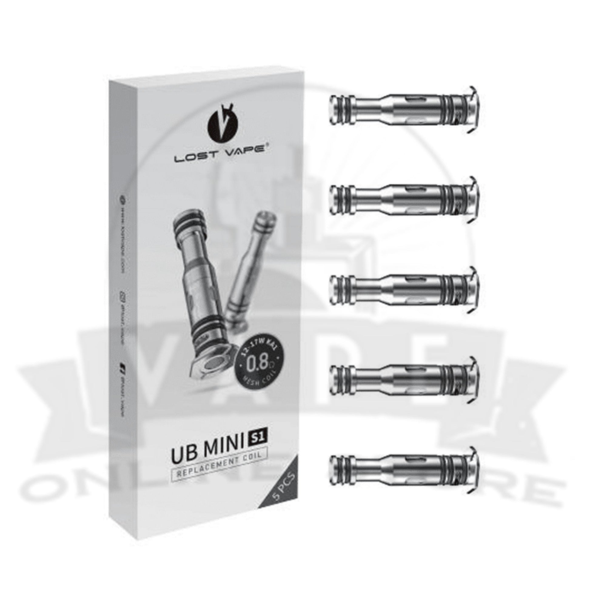 Lost Vape UB Mini Replacement Coils | Pack Of 5