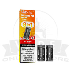 Maxfel Legend 2400 Pods | Now In-Stock