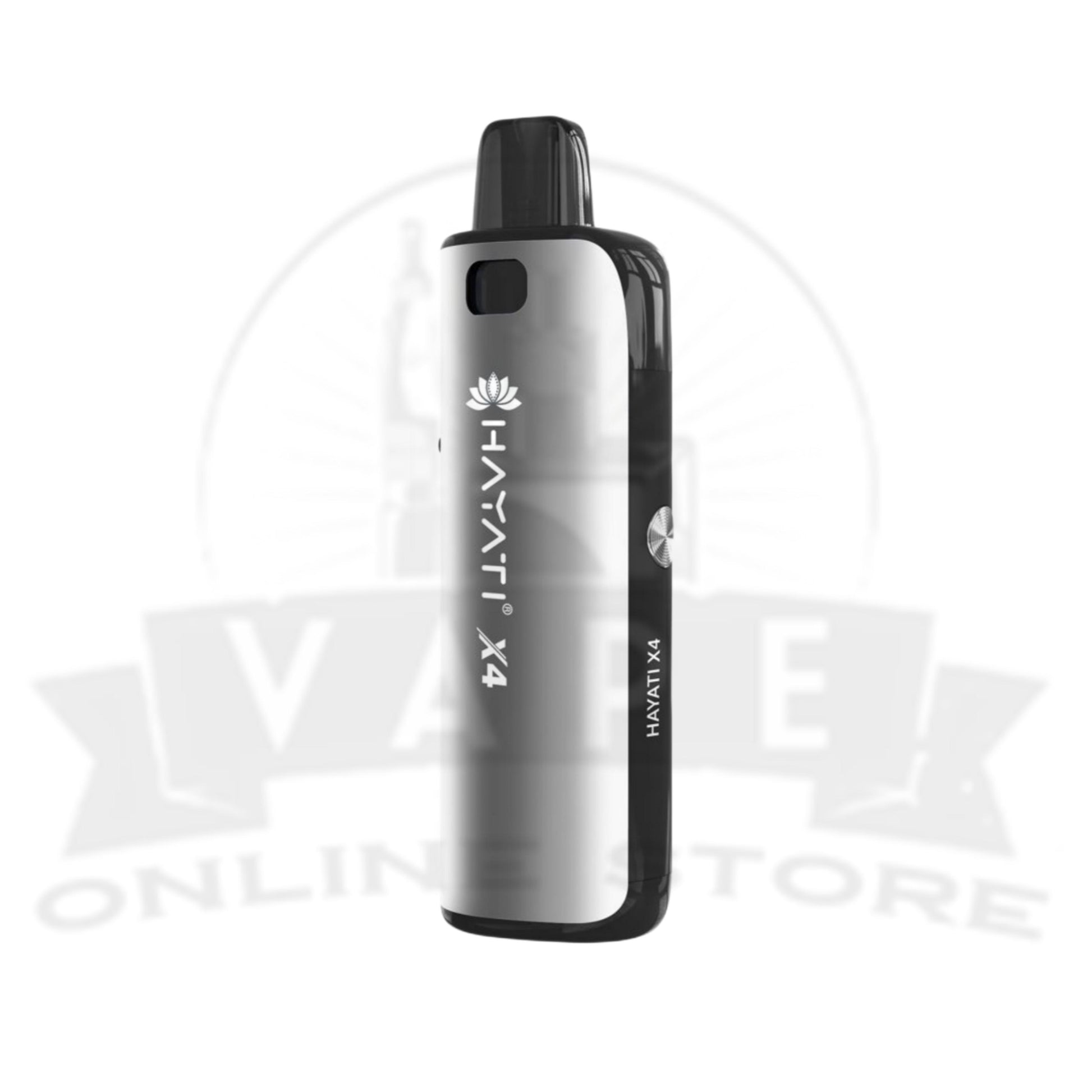 Midnight Grey Hayati X4 Refillable Pod Vape Kit | Hayati Free 10ml E-Liquid