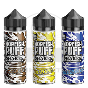 Moreish Puff Shakes Range Shortfill 100ml E-Liquid