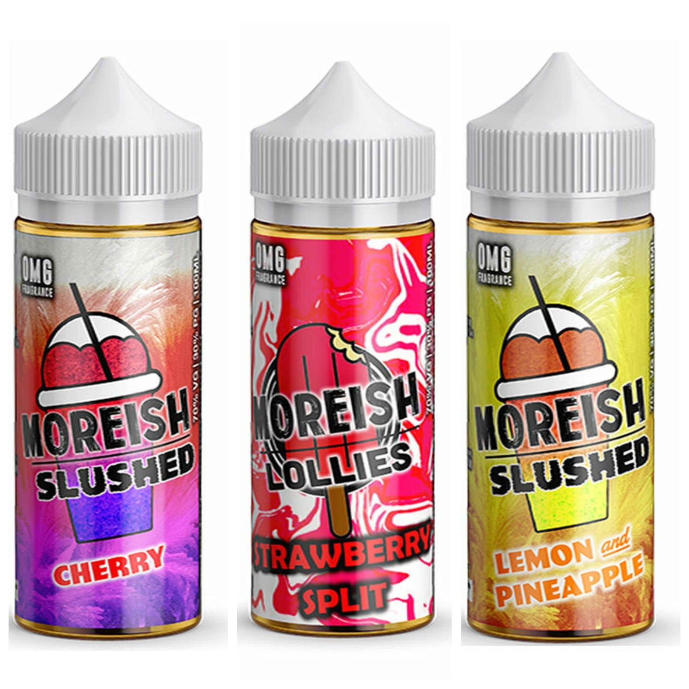 Moreish Puff Slushed Range Shortfill 100ml E-Liquid