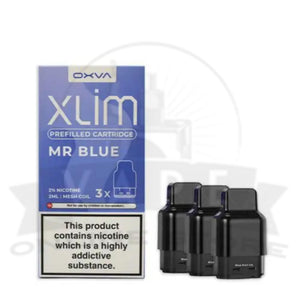 Mr Blue Oxva Xlim Pre-Filled Cartridge | Pack of 3